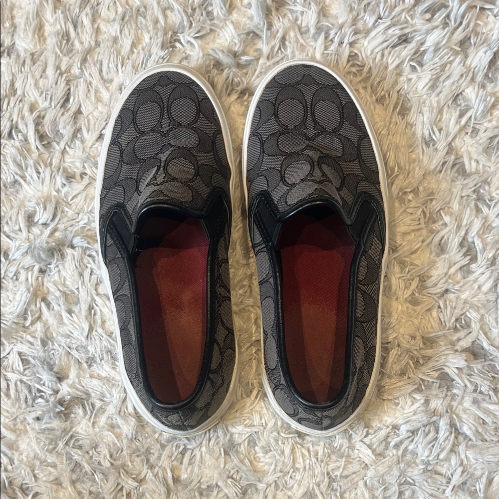 COACH SLIP-ON SHOES